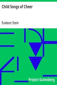 Child Songs of Cheer — Evaleen Stein cover
