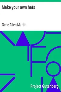 Make your own hats — Gene Allen Martin cover