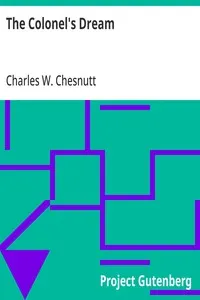 The Colonel's Dream — Charles W. (Charles Waddell) Chesnutt cover