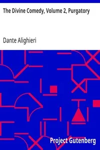 The Divine Comedy, Volume 2, Purgatory — Dante Alighieri cover