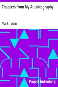 Chapters from My Autobiography — Mark Twain cover