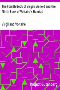 The Fourth Book of Virgil's Aeneid and the Ninth Book of Voltaire's Henriad — Virgil cover