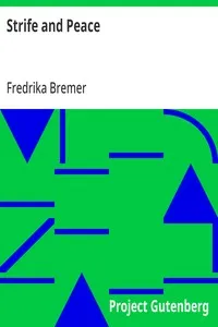 Strife and Peace — Fredrika Bremer cover