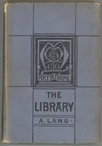 The Library — Andrew Lang cover