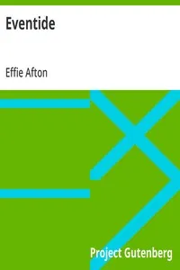 Eventide: A Series of Tales and Poems cover
