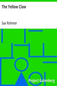 The Yellow Claw — Sax Rohmer cover