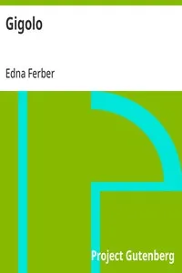 Gigolo — Edna Ferber cover