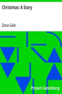 Christmas: A Story — Zona Gale cover