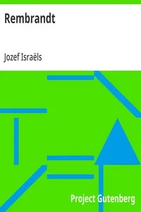 Rembrandt — Jozef Israëls cover