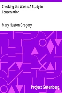 Checking the Waste: A Study in Conservation cover