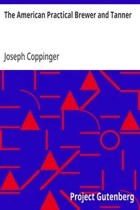 The American Practical Brewer and Tanner — Joseph Coppinger cover