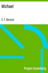 Michael — E. F. (Edward Frederic) Benson cover
