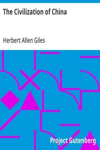 The Civilization of China — Herbert Allen Giles cover