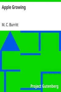 Apple Growing — M. C. (Maurice Chase) Burritt cover