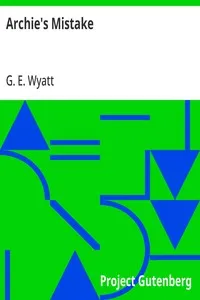 Archie's Mistake — G. E. Wyatt cover