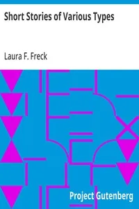 Short Stories of Various Types — Anonymous cover