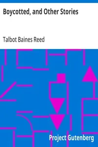 Boycotted, and Other Stories — Talbot Baines Reed cover