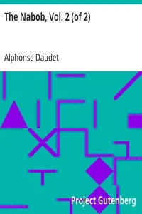 The Nabob, Vol. 2 (of 2) — Alphonse Daudet cover