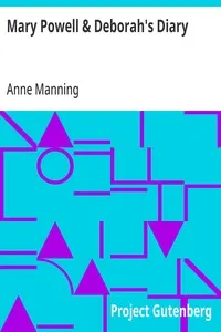 Mary Powell & Deborah's Diary — Anne Manning cover