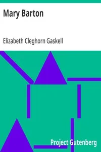 Mary Barton — Elizabeth Cleghorn Gaskell cover