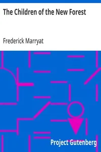 The Children of the New Forest — Frederick Marryat cover
