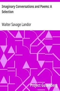 Imaginary Conversations and Poems: A Selection — Walter Savage Landor cover