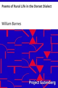 Poems of Rural Life in the Dorset Dialect — William Barnes cover