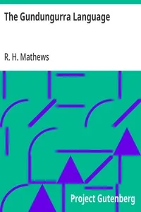 The Gundungurra Language cover