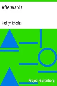 Afterwards cover