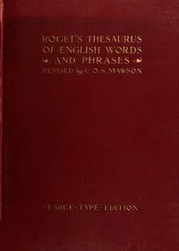Roget's Thesaurus cover
