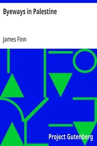 Byeways in Palestine cover