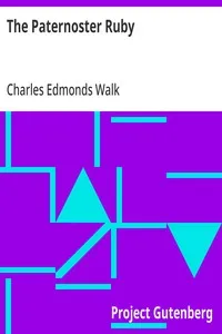 The Paternoster Ruby — Charles Edmonds Walk cover