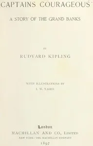 "Captains Courageous": A Story of the Grand Banks — Rudyard Kipling cover