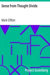 Sense from Thought Divide — Mark Clifton cover