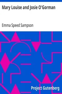 Mary Louise and Josie O'Gorman — Emma Speed Sampson cover