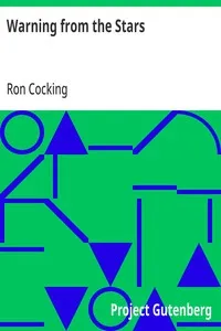 Warning from the Stars — Ron Cocking cover
