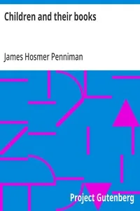 Children and their books — James Hosmer Penniman cover