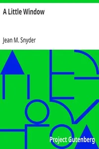 A Little Window — Jean M. Snyder cover