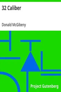 32 Caliber — Donald McGibeny cover