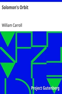 Solomon's Orbit — William Carroll cover