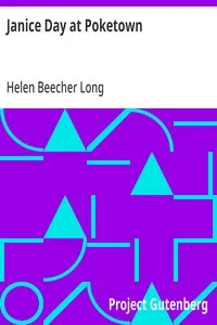 Janice Day at Poketown — Helen Beecher Long cover