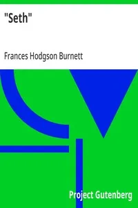 "Seth" — Frances Hodgson Burnett cover
