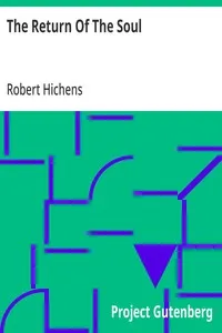 The Return Of The Soul: 1896 — Robert Hichens cover