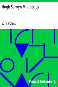 Hugh Selwyn Mauberley — Ezra Pound cover