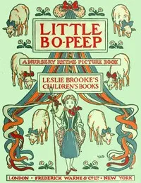 Little Bo-Peep: A Nursery Rhyme Picture Book — L. Leslie (Leonard Leslie) Brooke cover