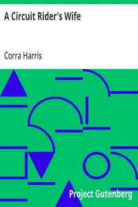 A Circuit Rider's Wife — Corra Harris cover