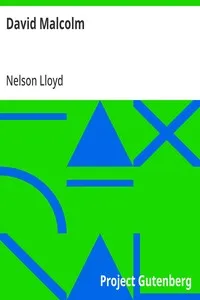David Malcolm cover