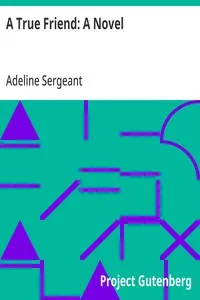 A True Friend: A Novel cover