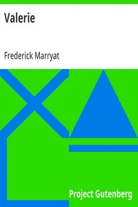 Valerie — Frederick Marryat cover