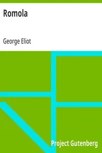 Romola — George Eliot cover